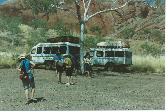 Arkana with 6WD Oz Trek Tours Bungle Bungles Austour MGG Sept 1990 15 21A