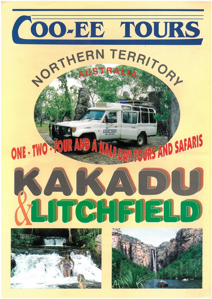 Coo ee Tours brochure cover with Arkana My new Arkana